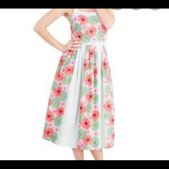 Modcloth Dresses & Skirts - Bea & Dot Modcloth Floral Dress Plus Size